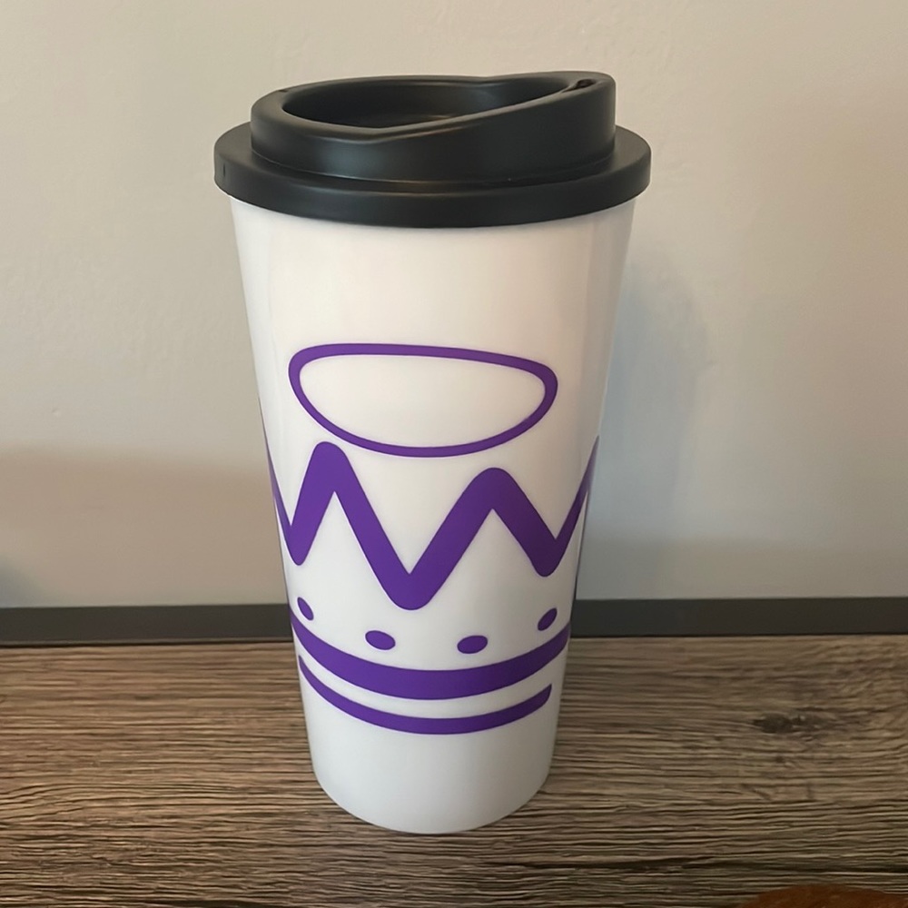 CHARLESTHEFIRST coffee mug w/ lid. NEVER USED! - Picture 1 of 4